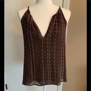 Olivaceous Brown Boho Top